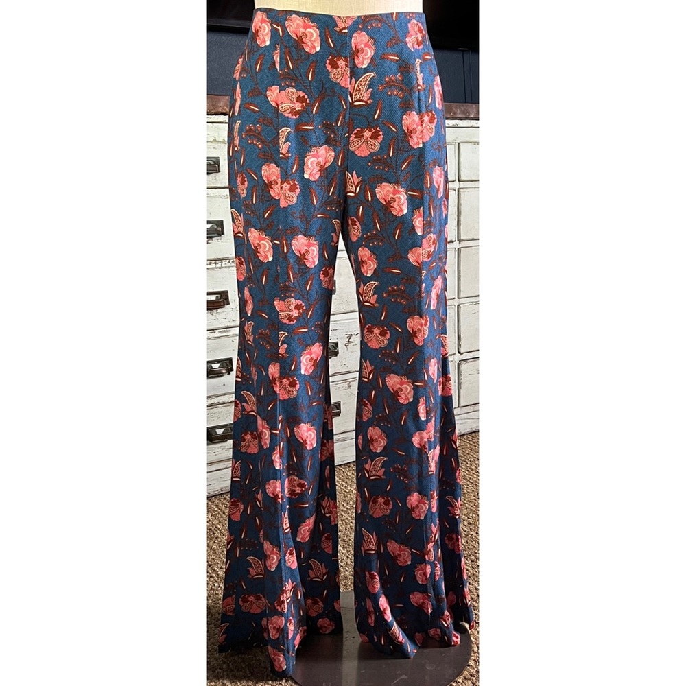 Anthropologie Drapey Floral Pants 2
